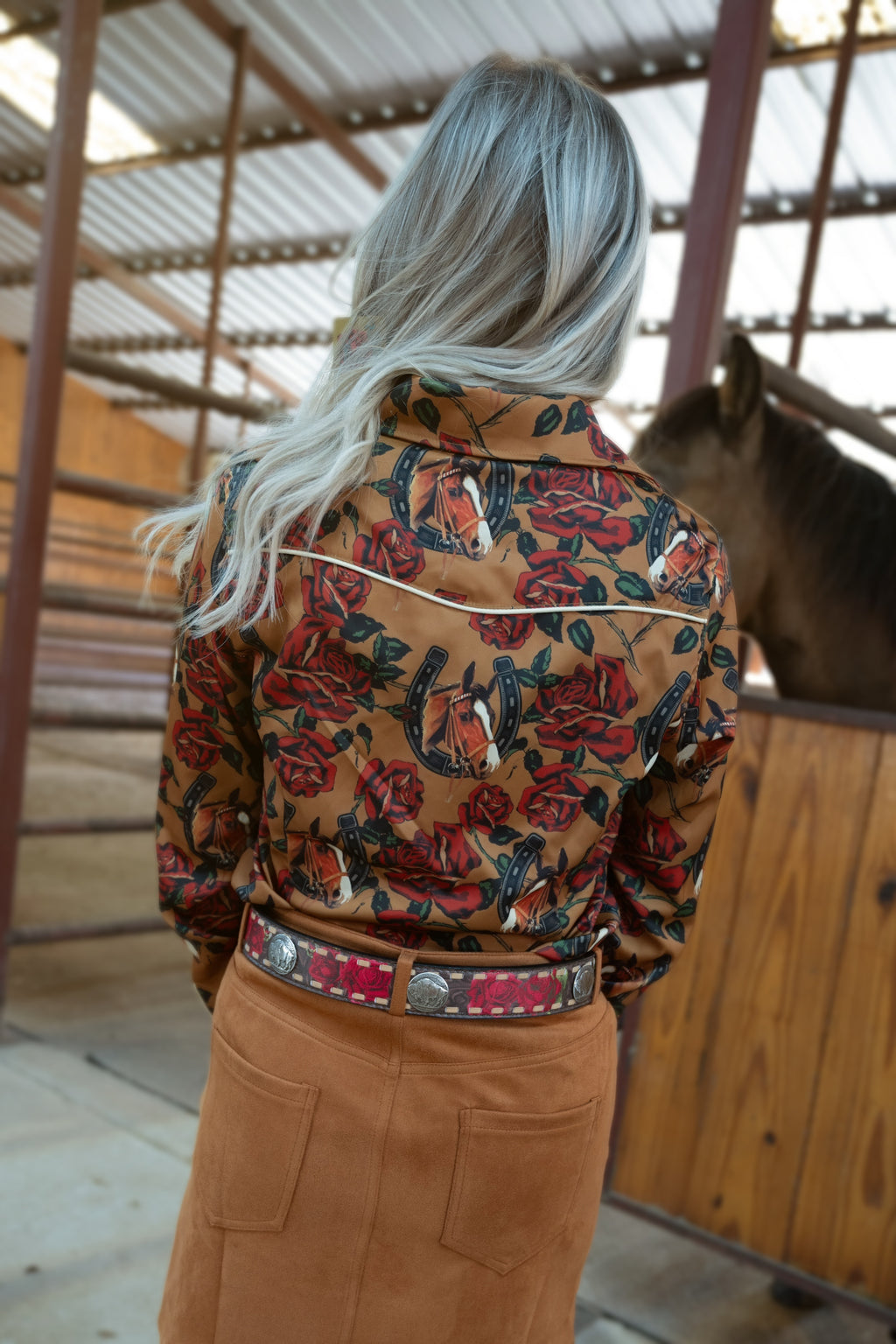 Old Luck Ranch Button Up