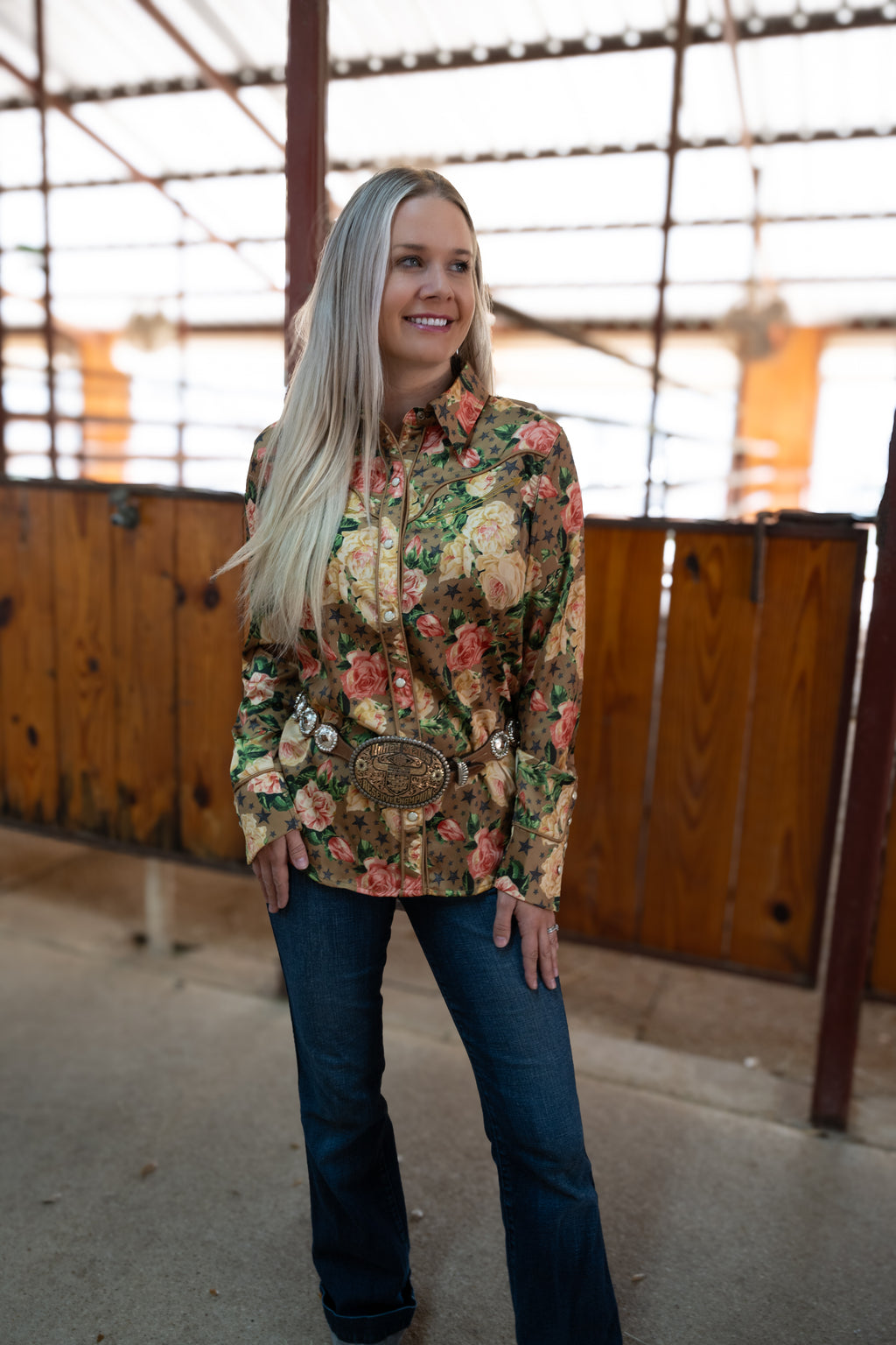 WILDFLOWER BUTTON UP