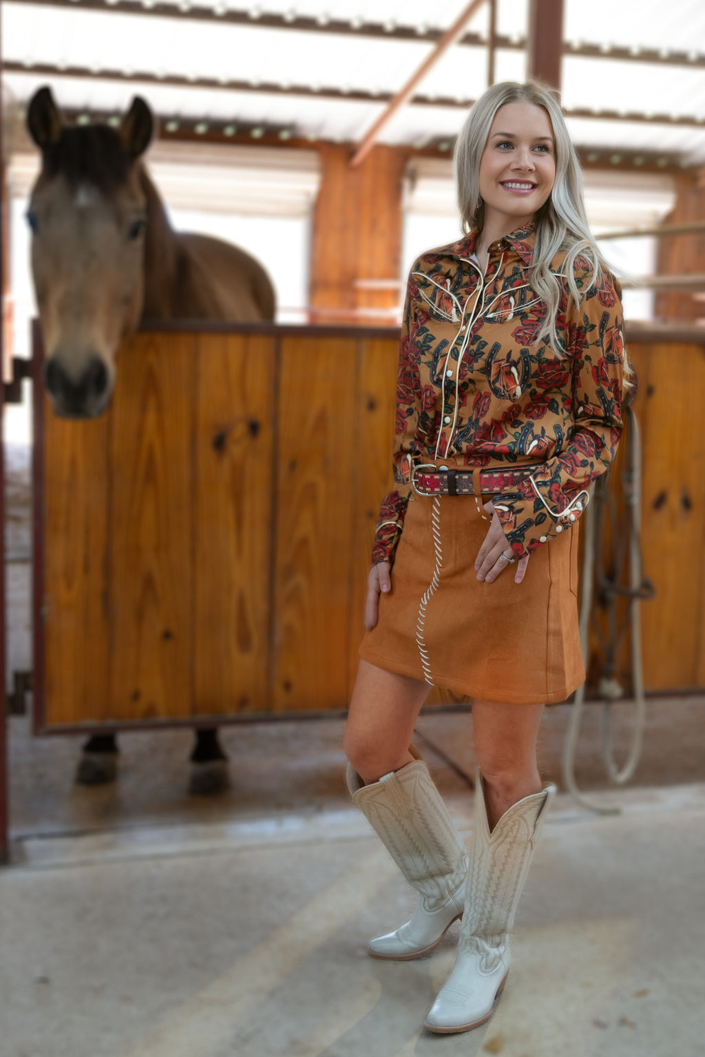 Old Luck Ranch Button Up