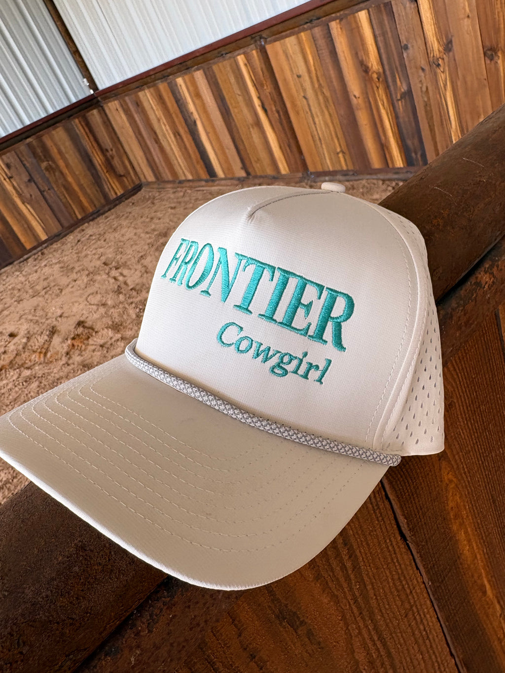 Frontier Cowgirl Hat - Turquoise