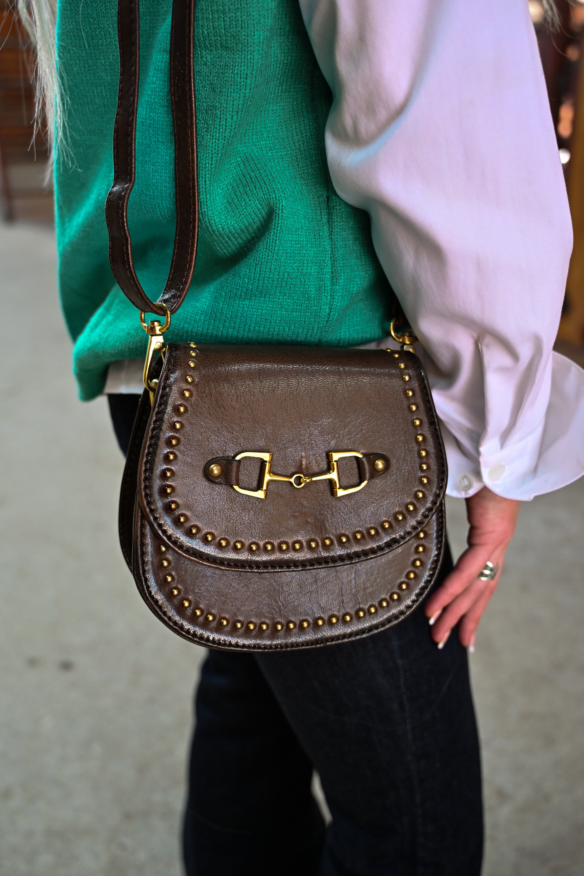 Golden Snaffle Purse