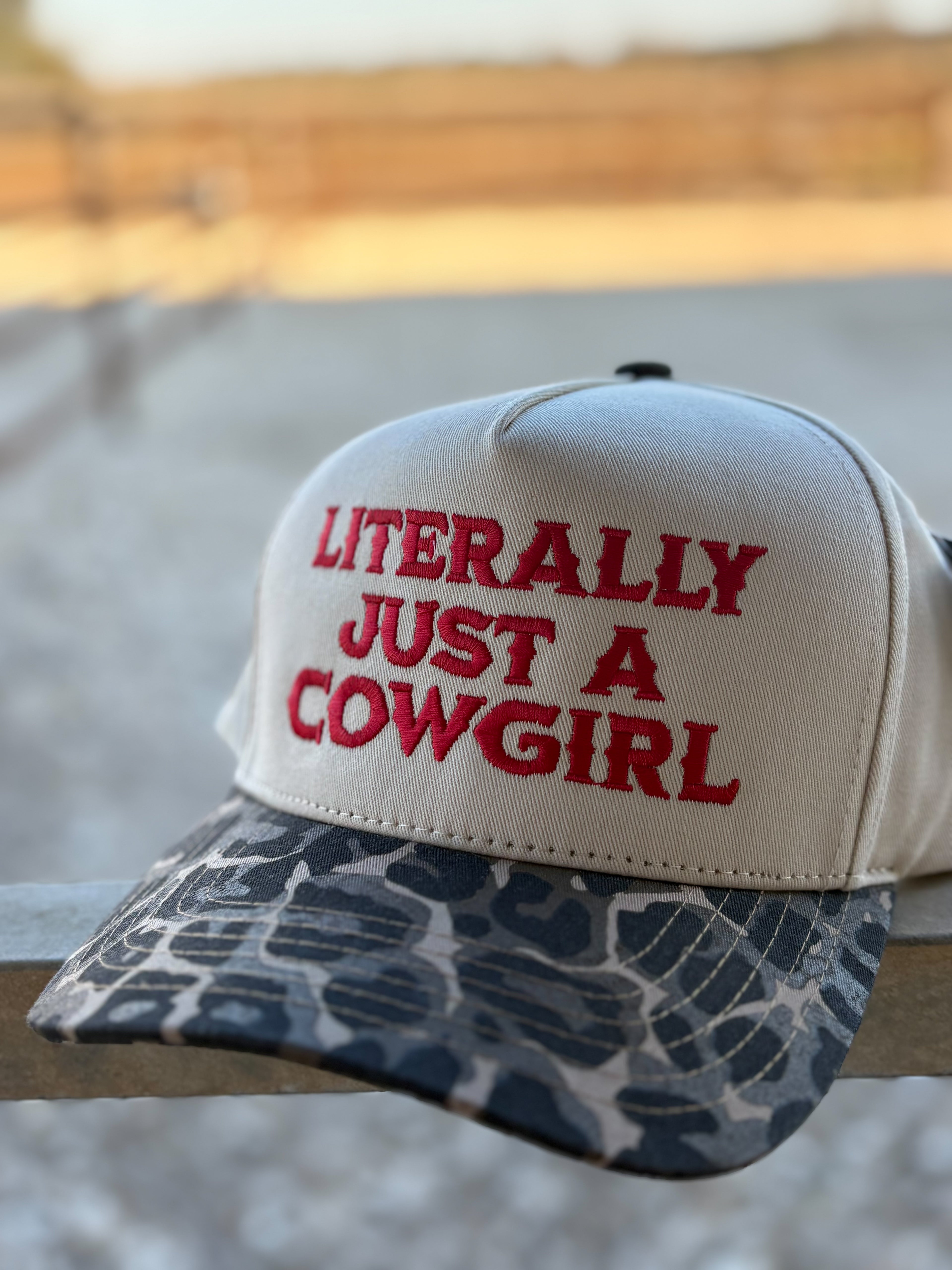 LITERALLY JUST A COWGIRL