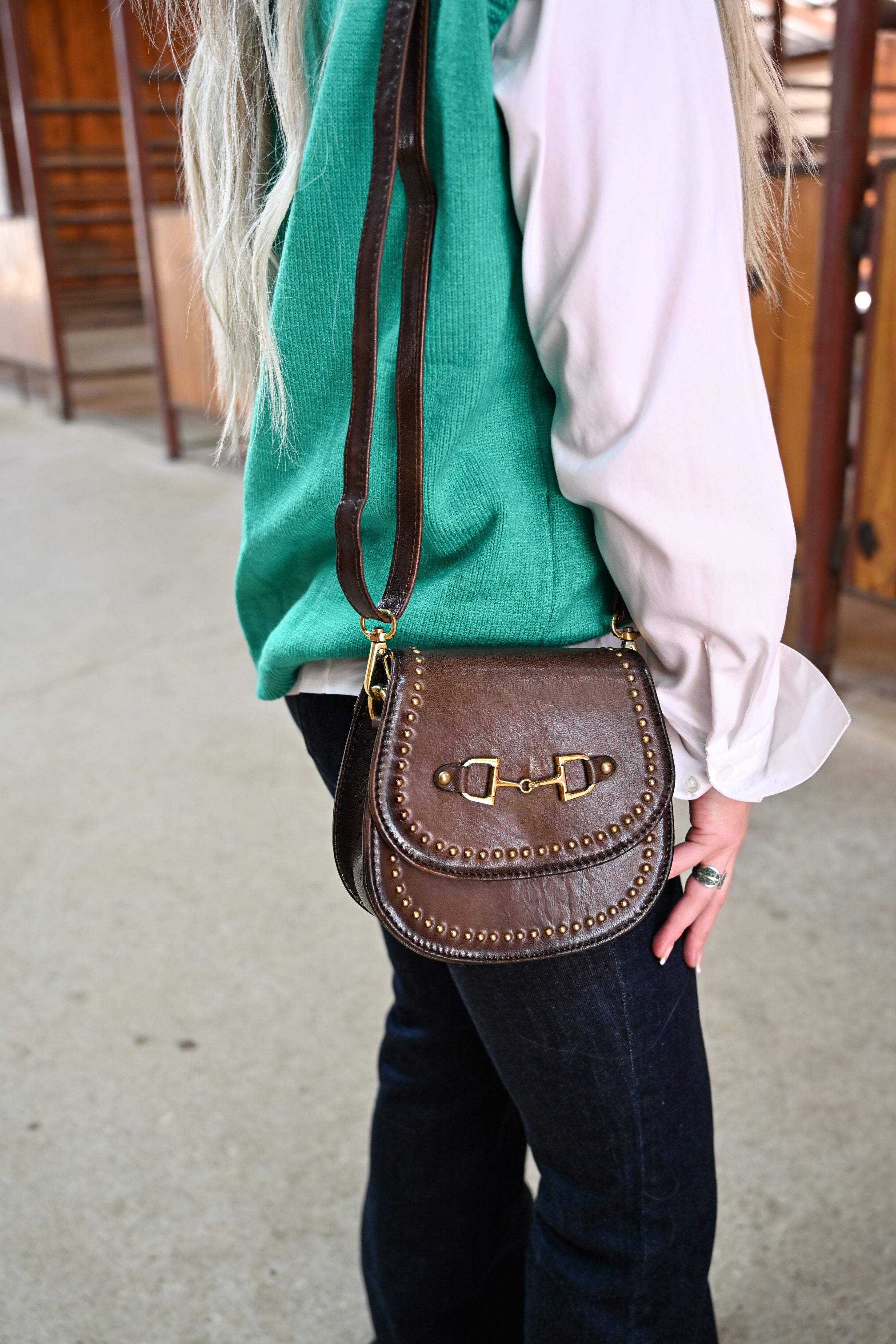 Golden Snaffle Purse