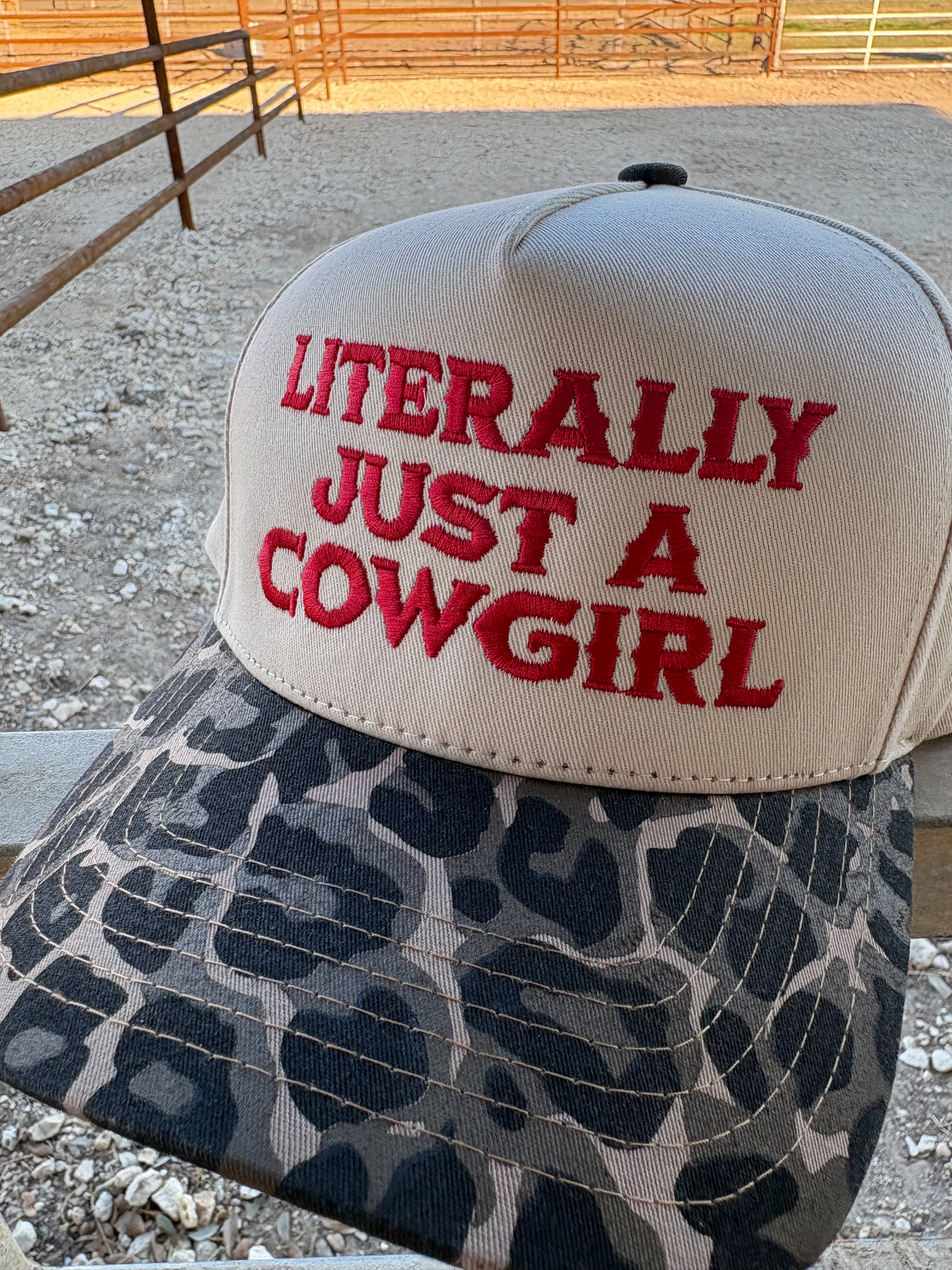 LITERALLY JUST A COWGIRL