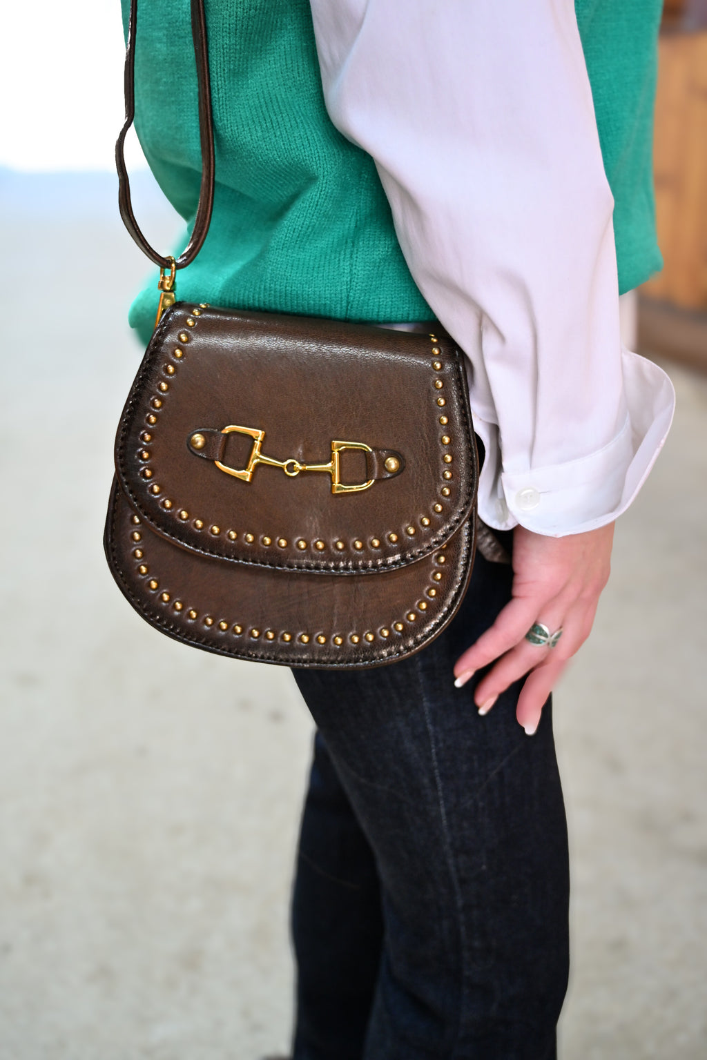 Golden Snaffle Purse
