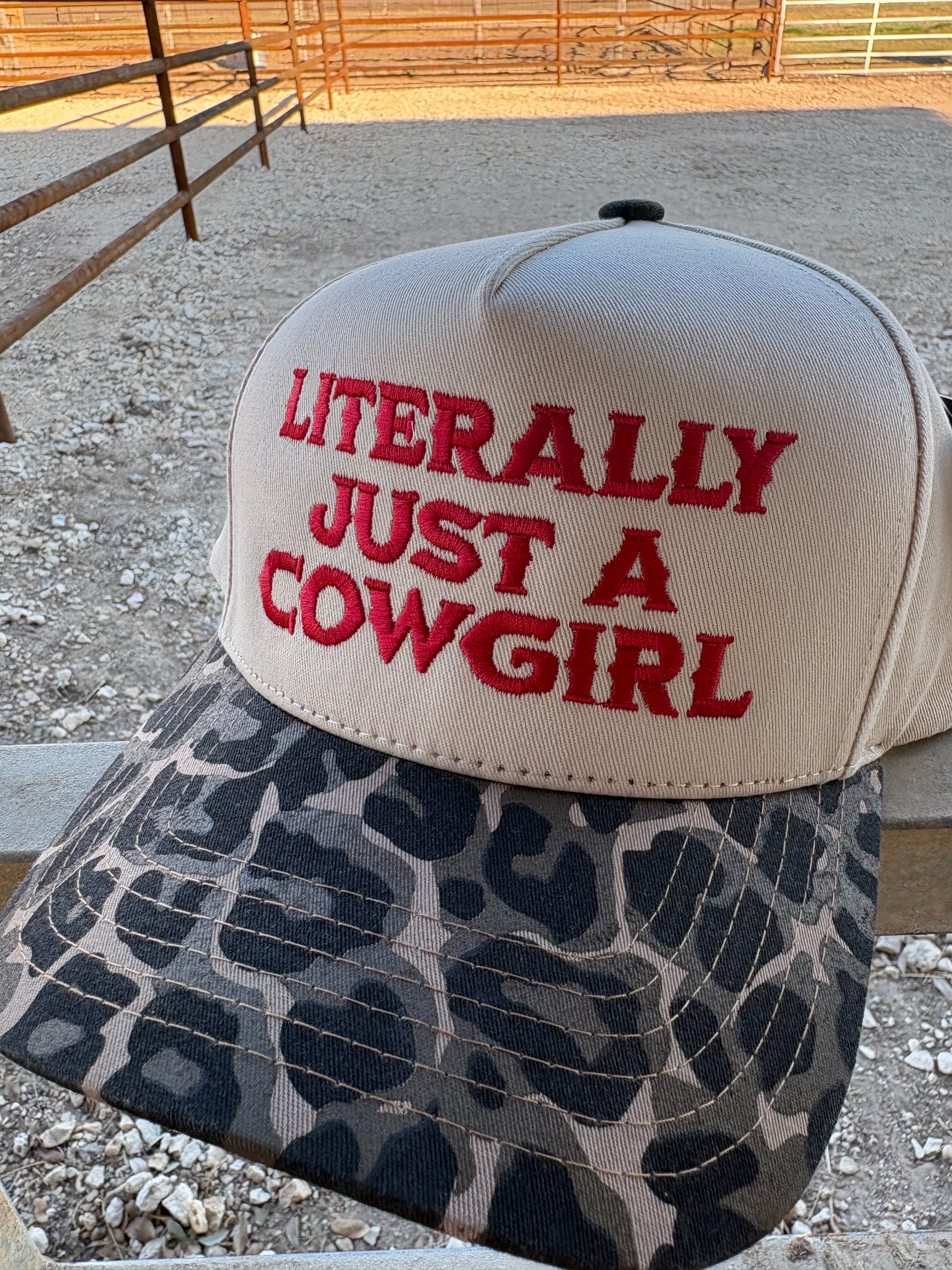 LITERALLY JUST A COWGIRL