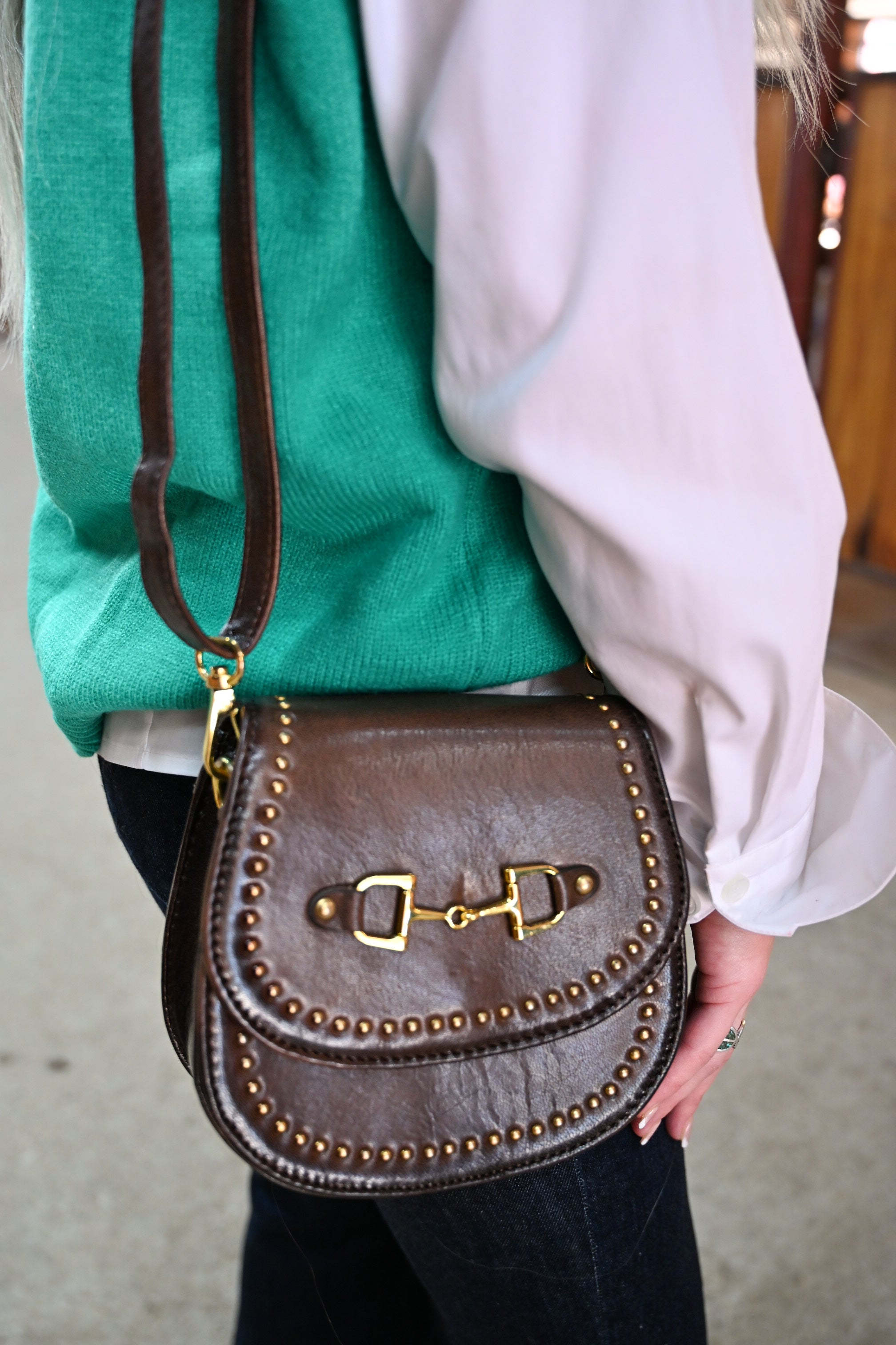 Golden Snaffle Purse