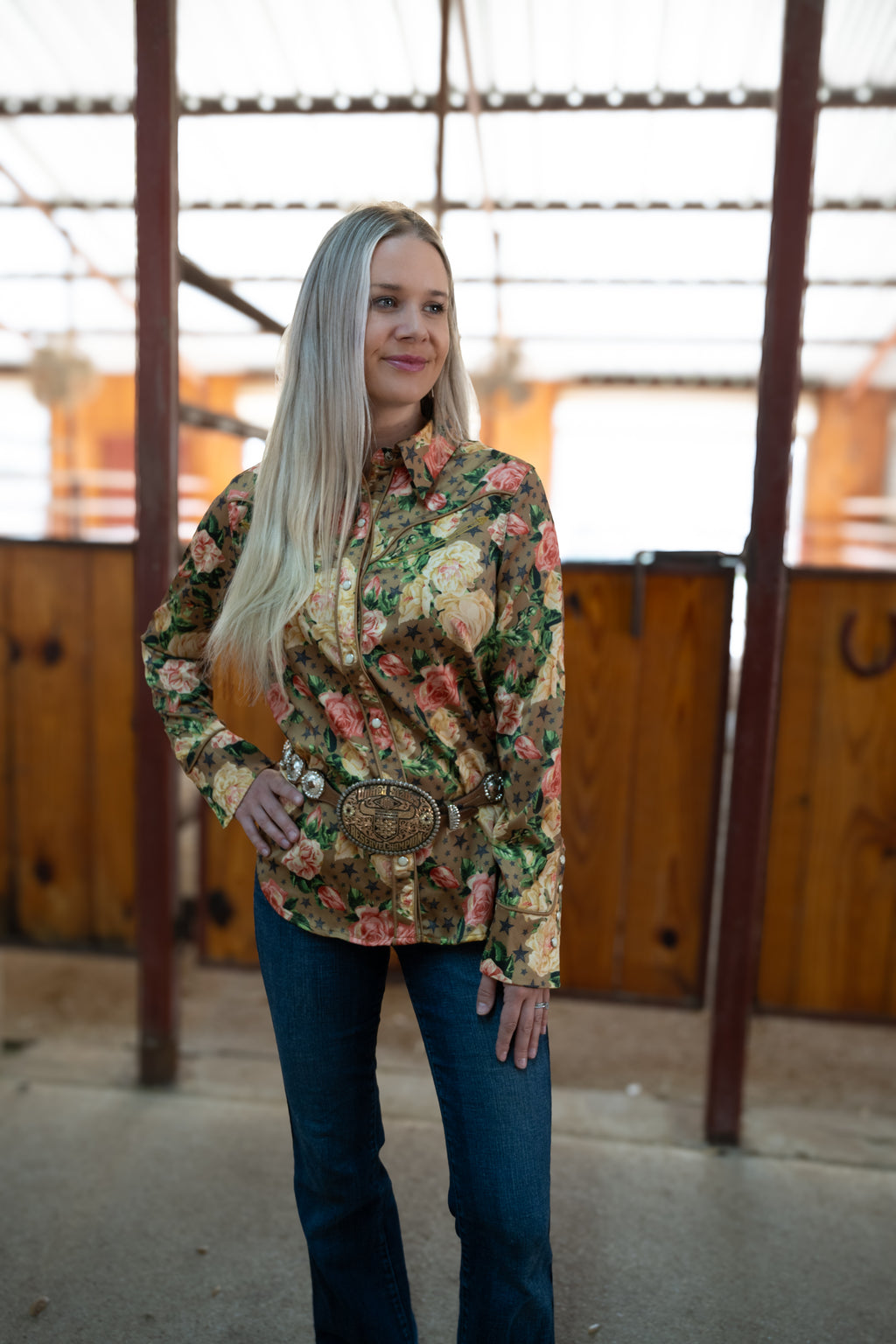 WILDFLOWER BUTTON UP