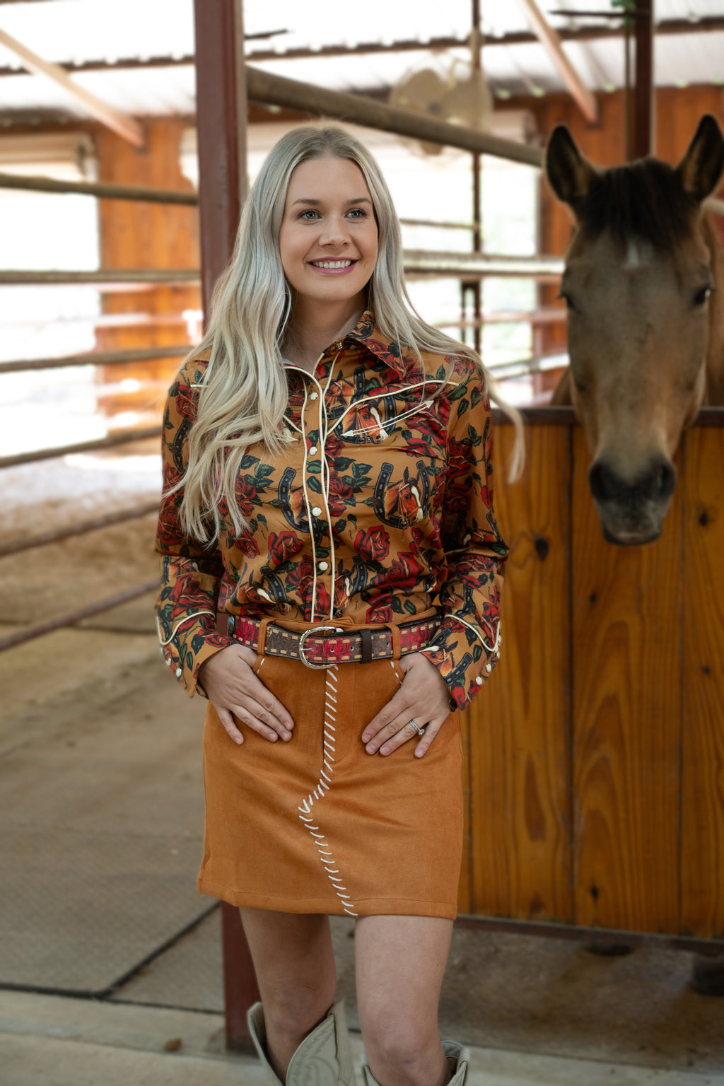 Old Luck Ranch Button Up