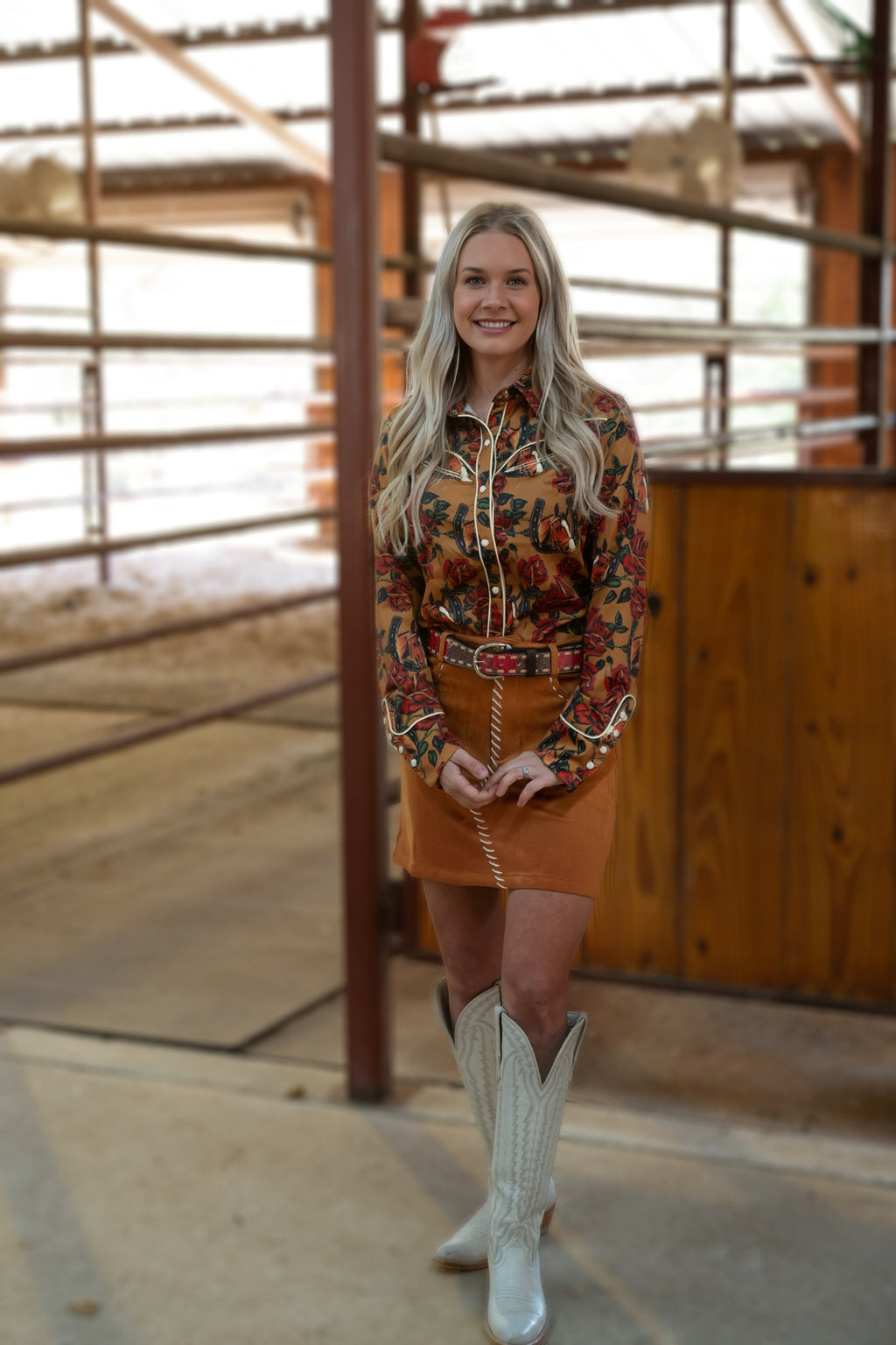 Old Luck Ranch Button Up