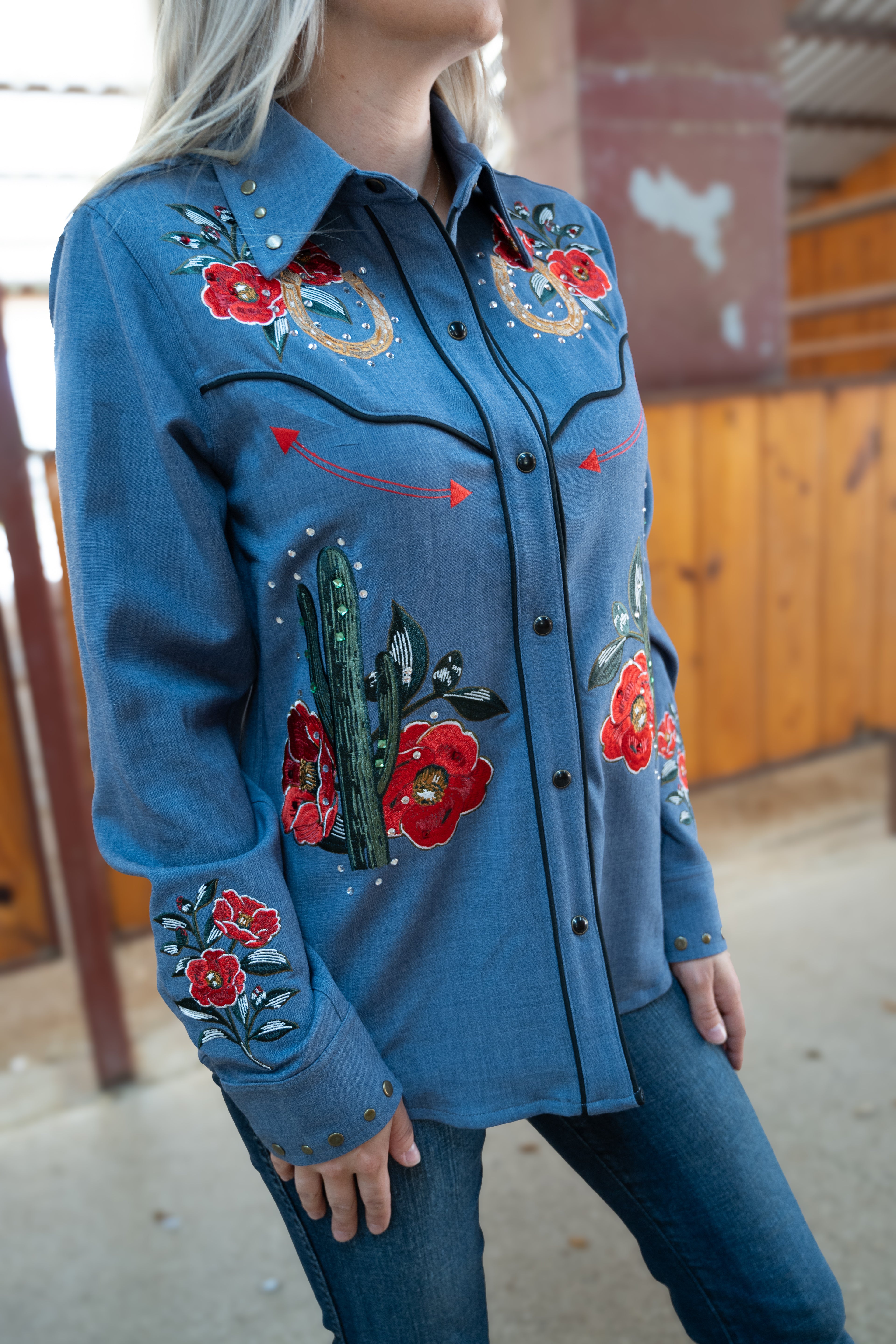 Denim Daydream Button Up