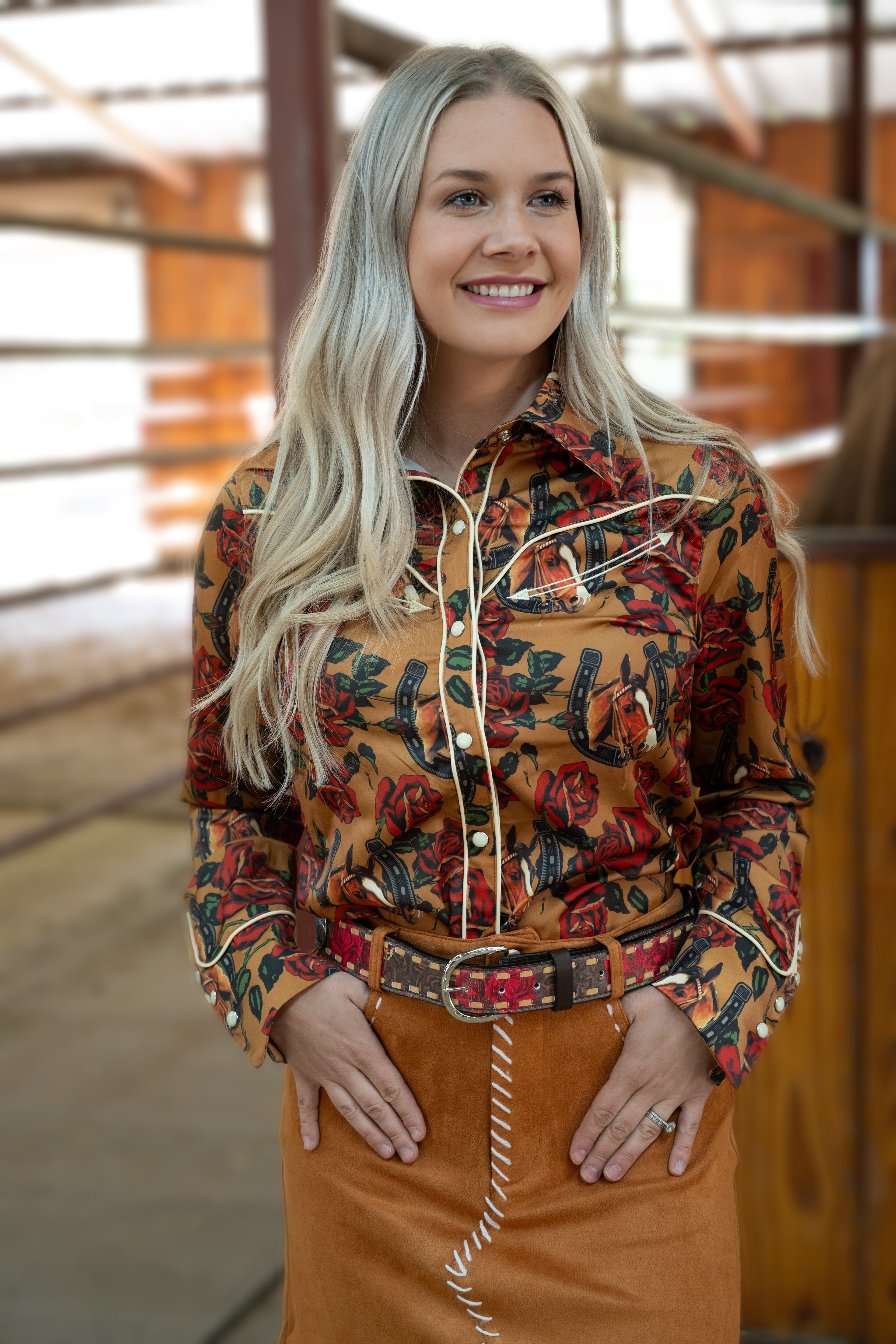 Old Luck Ranch Button Up