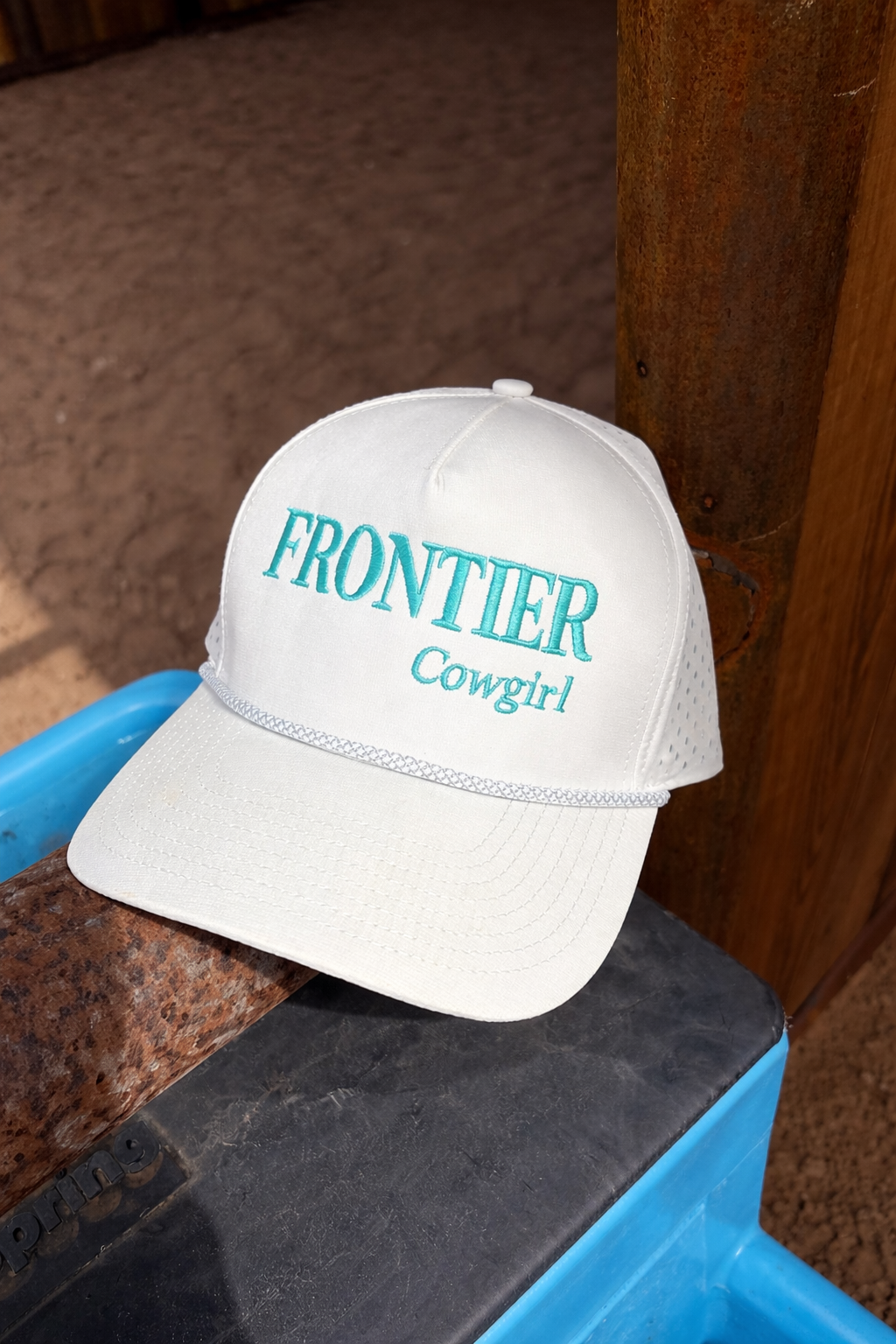 Frontier Cowgirl Hat - Turquoise